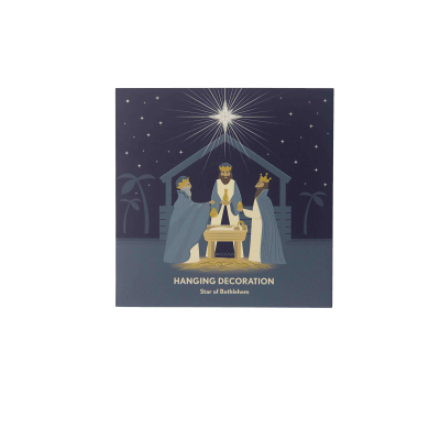                             Závesná dekorácia Star of Bethlehem Gold                        