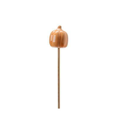 Dekoratívna tekvica na tyčke Pumpkin Orange set 3 ks                    
