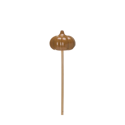 Dekoratívna tekvica na tyčke Pumpkin Brown - set 3 ks                    