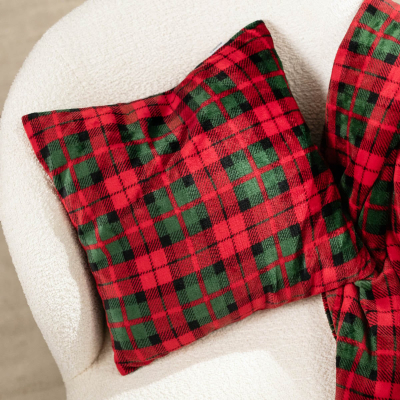                             Obliečka na vankúš Tartan Chequered 45x45 cm                        