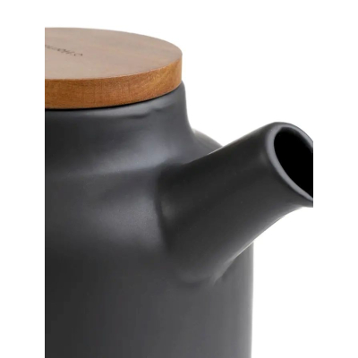                             Keramická kanvica so sitkom Poline Black 1,5 l                        
