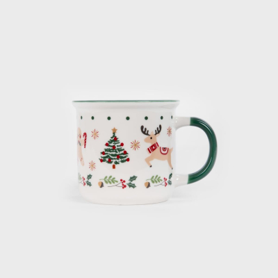 Porcelánový hrnček Christmas Reindeer 400 ml                    