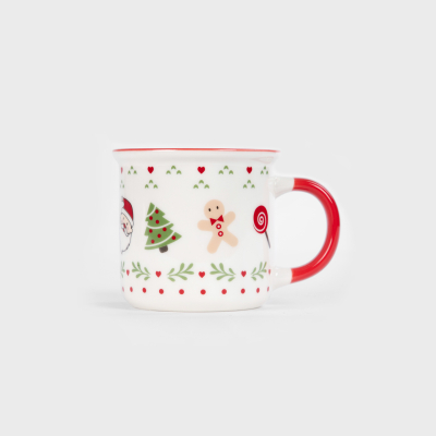 Vianočný porcelánový hrnček Christmas Motifs 400 ml                    