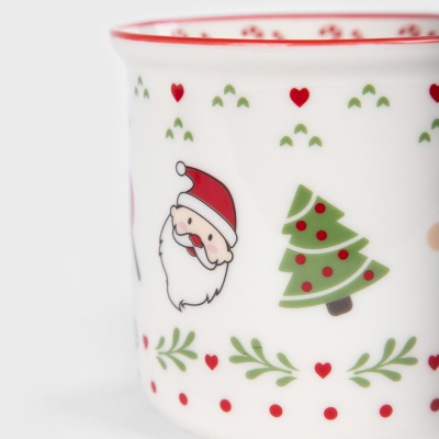                             Vianočný porcelánový hrnček Christmas Motifs 400 ml                        
