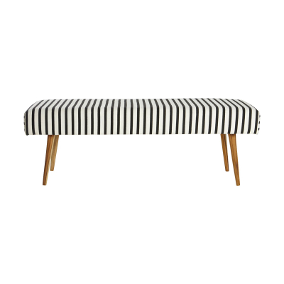 Drevená lavica Stripe                    