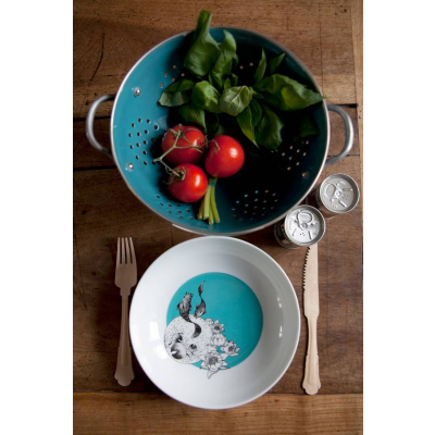                             Porcelánový hlboký tanier Poissons                        
