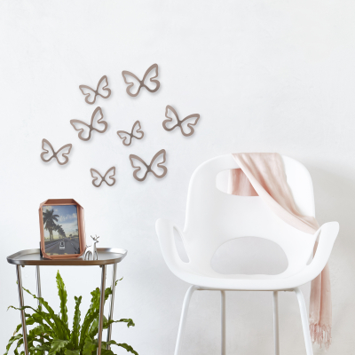 Nástenná dekorácia Flitterbye set 8 ks                    