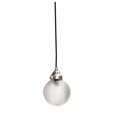 Závesná sklenená lampa                    