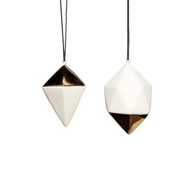Porcelánové ozdoby Diamond                    