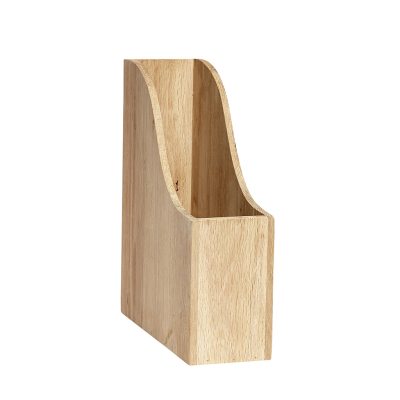 Drevený stojan na časopisy                    