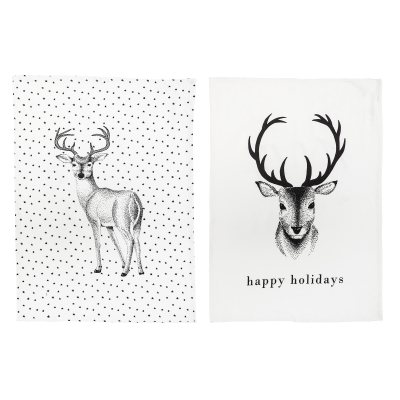                             Bavlnená kuchynská utierka Deer                        
