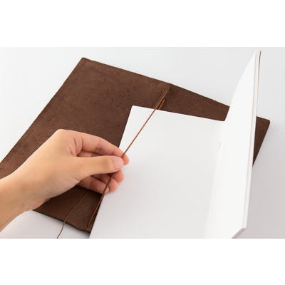                             Zápisník cestovateľa hnedý                        