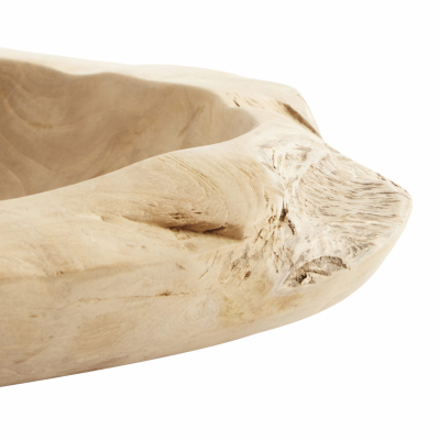                             Masívna teaková misa Rustic 40 cm                        