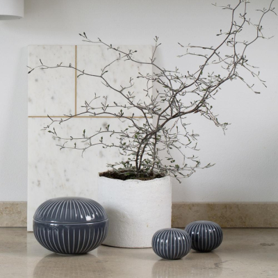                             Dóza Hammershoi Bonboniere Anthracite 12 cm                        