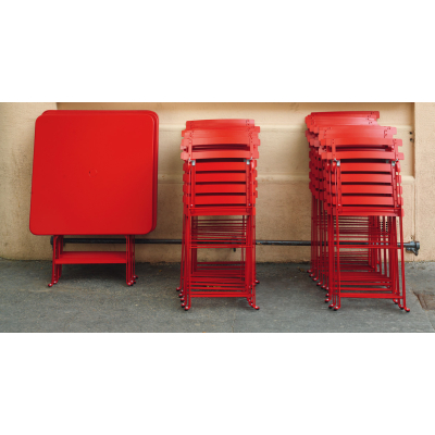                             Skladací stôl Bistro Antracit, 71 x 71 cm                        