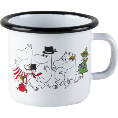 Smaltovaný plecháčik Moominvalley, 2,5 dl                    