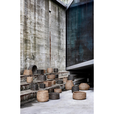                             Set dvoch košíkov Handle tmavých                        