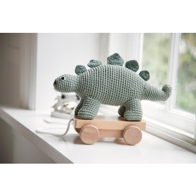 Ťahacia hračka pre deti Dinosaurus                    