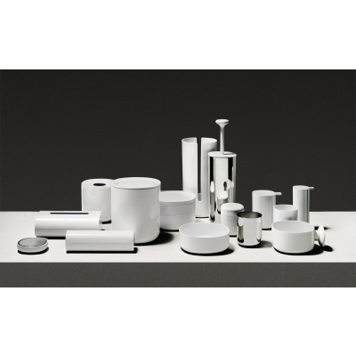                             Box na vatové tyčinky Birillo biely                        