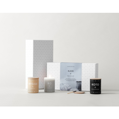 Darčeková sada HJEM - sada 3 mini sviečok                    