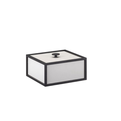 Úložný box Frame Light Grey 14x14 cm                    