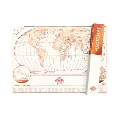 Magnetická mapa sveta Magni-Map                    