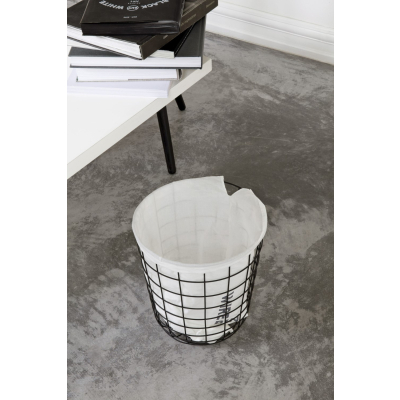                             Drôtený kôš Wire Bin Black                        