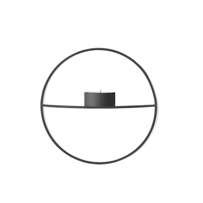 Nástenný svietnik POV Tealight S Black                    