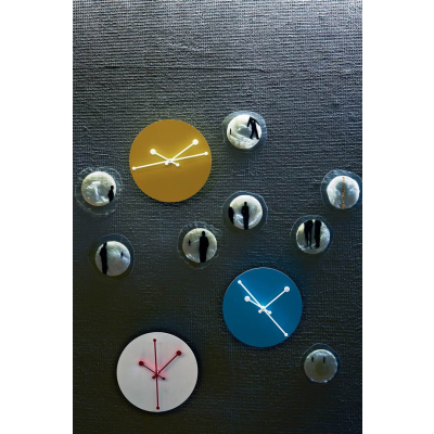                             Nástenné hodiny Dotty modré                        