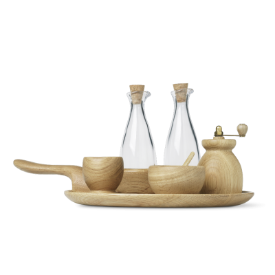                             Soľnička z dubového dreva Menageri                        