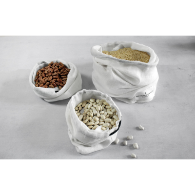                             Bavlnená taška na potraviny biela L                        