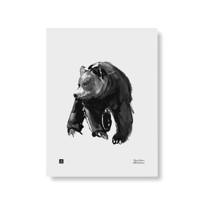 Plagát Nežný medveď 30x40 cm                    