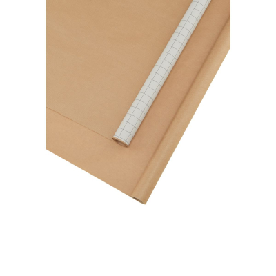 Darčekový baliaci papier Kraft White/Brown – set 2 ks                    