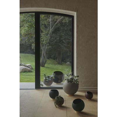                             Kvetináč Globe Taupe 17 cm                        