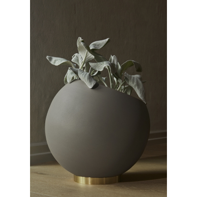                            Kvetináč Globe Taupe 17 cm                        