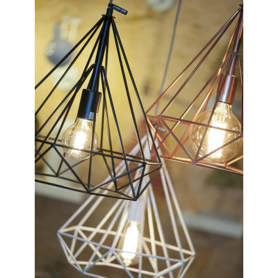                             Závesná lampa Antwerp medená                        
