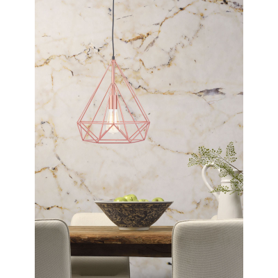                             Závesná lampa Antwerp medená                        