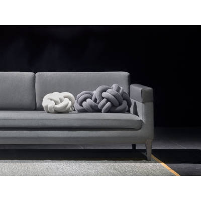                             Dekoračný vankúš Knot Grey                        