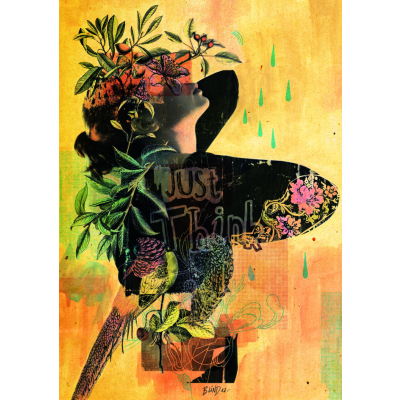 Moderný obraz Flowers girl                    