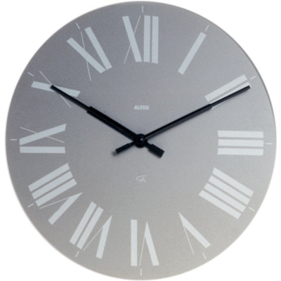 Nástenné hodiny Firenze sivé 36 cm                    