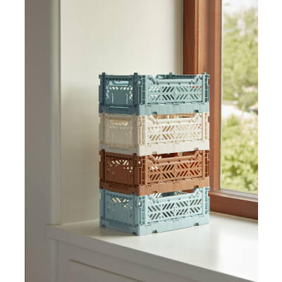                             Úložný box Crate Teal S                        