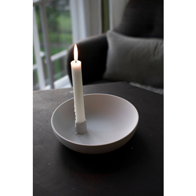 Keramický svietnik Lidatorp Light Grey L                    