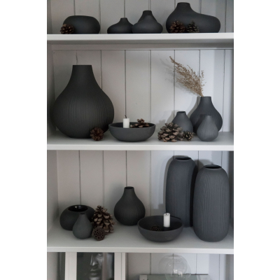                             Keramický svietnik Lidatorp Dark Grey XL                        