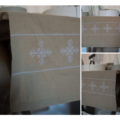                             Obrus ​​Flinga Runner Beige 44x140 cm                        