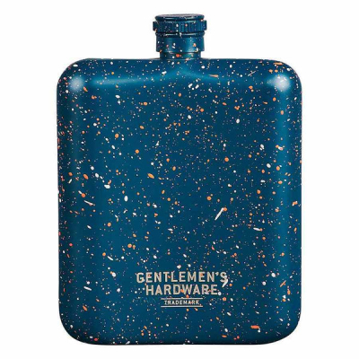 Nerezová oceľová doska Blue Speckled Hip Flask                    