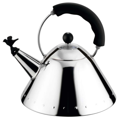 Nerezová kanvica Bird Black 2 l                    