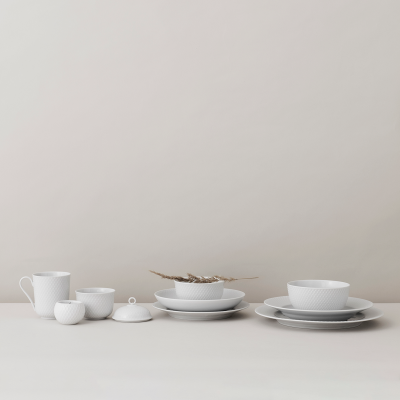                             Porcelánový hrnček Rhombe 33 cl - set 2 ks                        