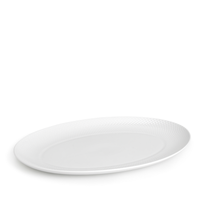                             Porcelánový oválny tanier Rhombe 42x32 cm                        