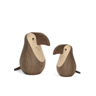                             Drevený tukan Tukan Prírodný dub malý                        