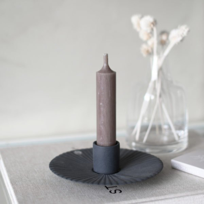Keramický svietnik Holmby Dark Grey S                    